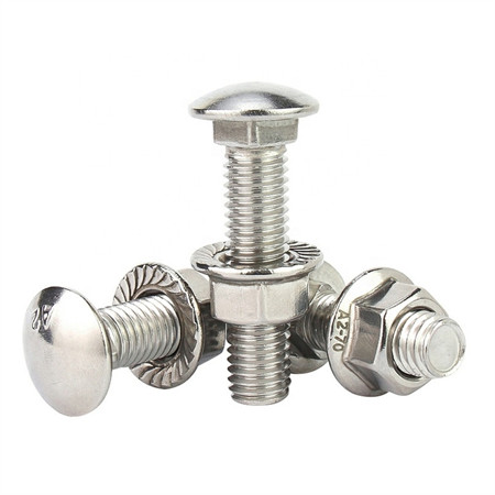Rustfritt stål U-bolt/sekskantbolt/T-bolt/firkantet hodebolt/vognbolt/sekskantflensbolt/forankringsbolt/sekskanthylsebolt/heisbolt/øyekrokbolt/hammerbolt