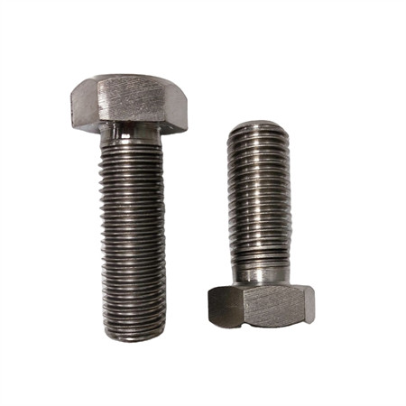 SS304 SS316 rustfritt stål skrue/bolt DIN933 helgjenger/A2 A4 sekskantbolt/A2-70 sekskantbolt