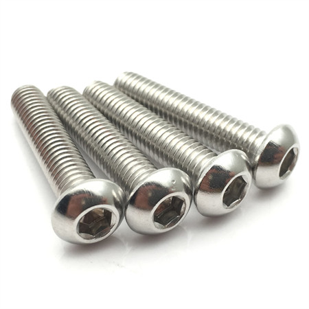 Egendefinert rustfritt stål 304 flathodet socket sekskantet drivbolt for møbelkoblingshetter