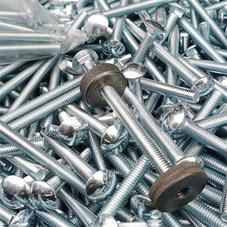 Festemidler rustfritt stål DIN 933/934 vognbolt DIN603/flensbolt DIN6921 Øyebolt DIN444 unbrakonøsebolt DIN912