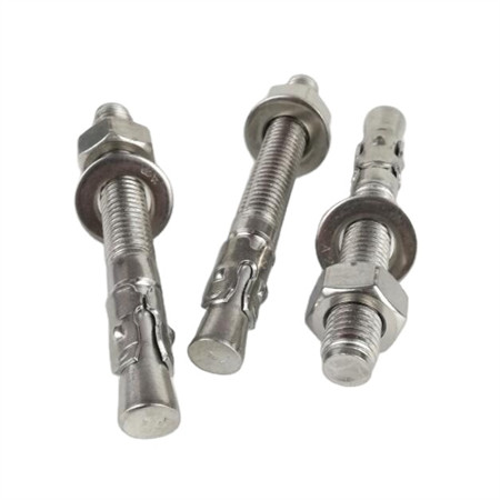 DIN 912 Ss 304 316 unbrakonbolt av stål Gr8.8/10.9/12.9 DIN912 sekskantskrue