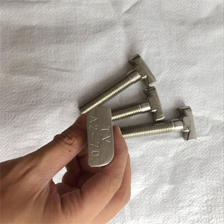 Rustfrie stålbolter/sekskantbolter og muttere/sokkelbolt/ekstra lang bolt/U-bolt/sekskantflensbolt/umbrakonbolt/vognbolt/stiftbolter DIN933/DIN931/DIN6921/DIN912