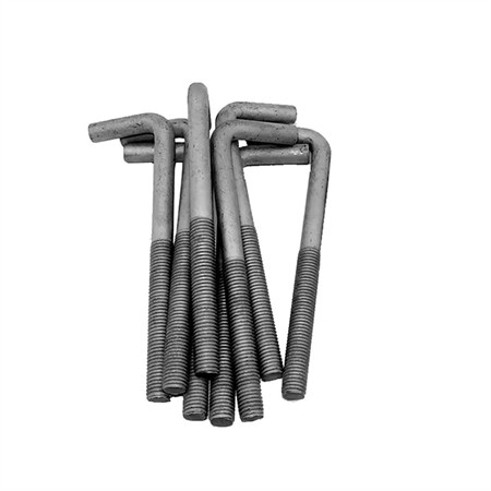 A4 rustfritt stål Ss 304 17 mm Acme gjenget flatt hode sveiset krok rigging montering øyebolt