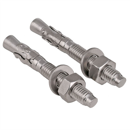 Festemidler Rustfritt stål DIN 933/934 sekskantbolt Mutter/vognbolt DIN603/Flensbolt DIN6921/ T Hammerbolt/ Øyebolt DIN444 / U Bolt / Umbraconbolt DIN912