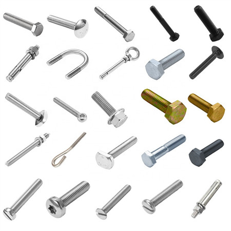 SS304 SS316 Ss 316L M6 M8 M10 Delisk gjenget sekskantbolt DIN931