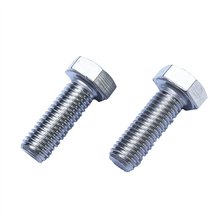 T-sporbolt i rustfritt stål med M8 for 30-seriens aluminiumsprofil