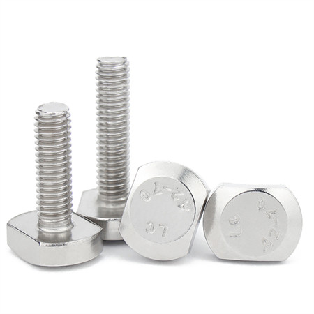 SS304/316/316L festemidler i rustfritt stål laget i Kina Bildeler U-bolt sekskantbolt Bolt og mutter Transportbolt Flensbolt Ankersokkelhette Bolt Øyekrokbolt