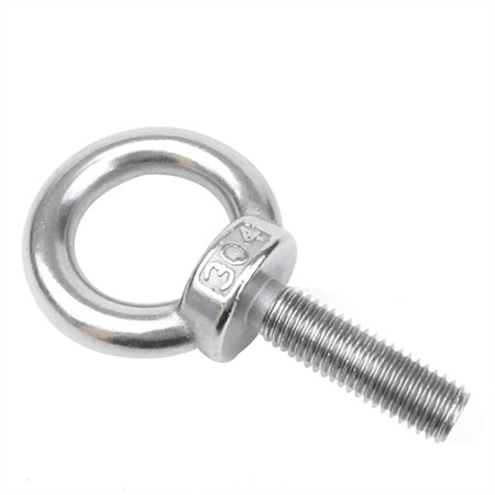 Engros forsinket stål Ss 304 12 mm takkrokøyebolt