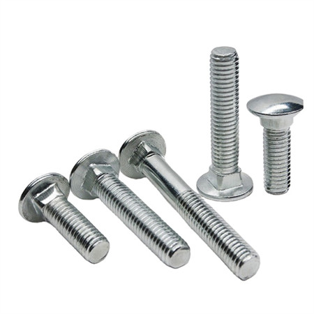 Rustfrie stålbolter/sekskanthodebolter og muttere/vognbolt/U-bolt/ sekskantflensbolt/ankerbolt/øyebolt/stiftbolter DIN933/DIN931/DIN603 DIN6921