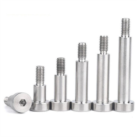 SS304/316/316L festemidler i rustfritt stål laget i Kina Bildeler U-bolt sekskantbolt Bolt og mutter Transportbolt Flensbolt Ankersokkelhette Bolt Øyekrokbolt
