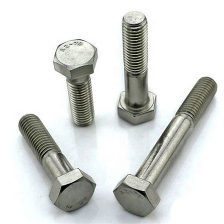 SS304/316/316L festemidler i rustfritt stål laget i Kina Bildeler U-bolt sekskantbolt Bolt og mutter Transportbolt Flensbolt Ankersokkelhette Bolt Øyekrokbolt