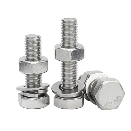 ASTM a 325 rustfritt stål SUS 304 / SUS316 HDG Hexagon Heavy Bolt Sekshodet strukturell tårnbolt