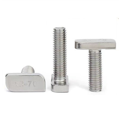 Rustfritt stål M14 M16 Pris M18 M20 M22 M27 og mutter metrisk M6 Ss bolt