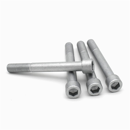 Rustfritt stål DIN912 sekskantet hode metrisk skrue A2-70 unbrakonskrue 304 Scoket Bolt A2 Socket Bolt