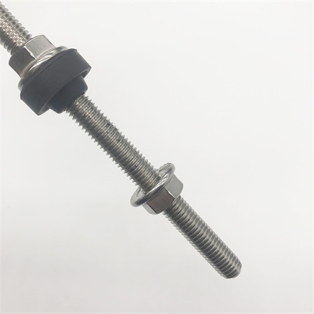 Rustfri stålbolt 304 316 DIN metrisk ASME Tap Bolts Sekskantbolter Sekskantbolter Forsinket 10,9 8,8 Hex Bolts