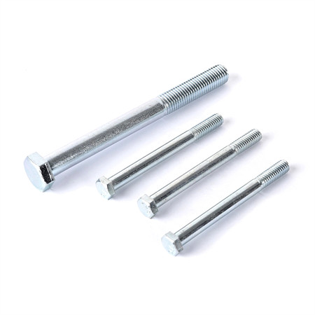Rustfritt stål DIN 933 304/316 sekskantbolt Ss A2 304 Hotselgende sekskanthodeskrue fra Kina Factory Engros Bolt