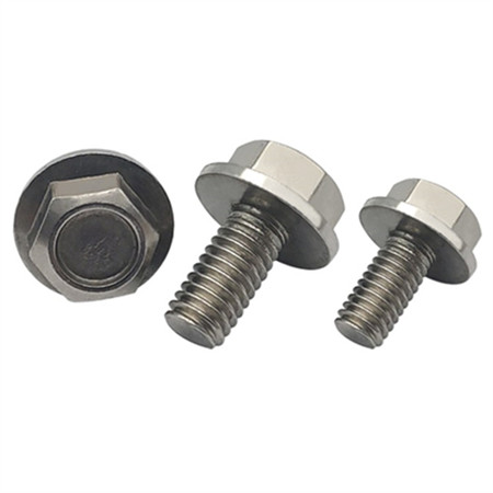 M2 M3 M4 M7 M10 M20 M24 rustfritt stål A2-70 sekskantbolter DIN933 Tilpasning Ikke-standard sekskantbolt