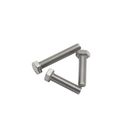 DIN912 Ss 304 Unbracobolt med hode