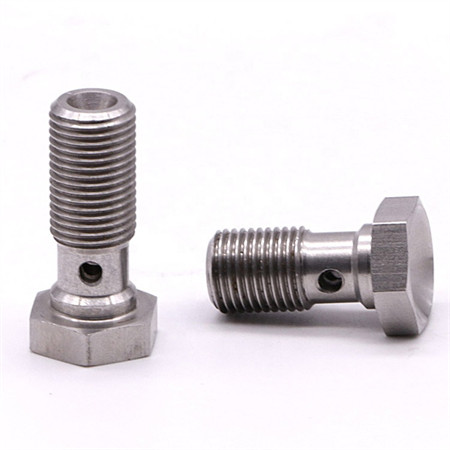 Rustfritt stål SS304 SS316L 309S 310S U Bolt Super Duplex Hastelloy Hex Bolt 1.4529 904L 254smo Skulderbolt Inconel Incoloy Monel Stud Bolt Laget i Kina