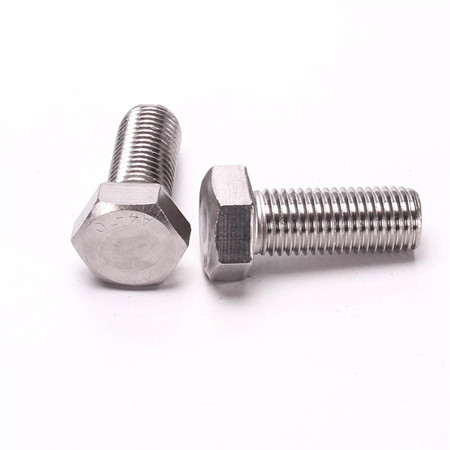 Factory 304 rustfritt stål skrue M4 kopp hode riflet bolt sylindrisk hode sekskant socket bolt skrue