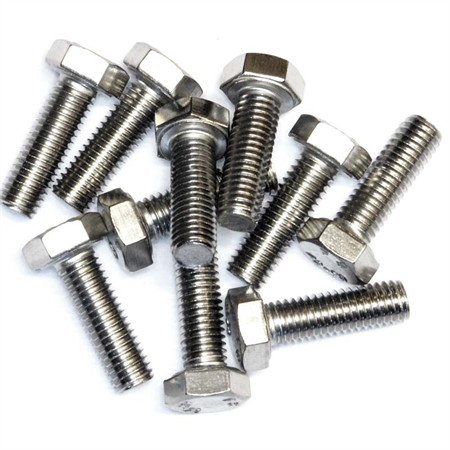 Rustfritt stål A2 A4 Monel K-500 Monel400 Festemiddel Nikkel Cu Legering Svart DIN912 unbrakonskrue Karbonstål 8,8 Unc Rundt hode Metrisk Sokkelhode Cap Bolt