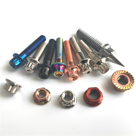 Rustfritt stål 304 DIN912 socket sylinder unbrakon sekskantet hodehette riflet bolt