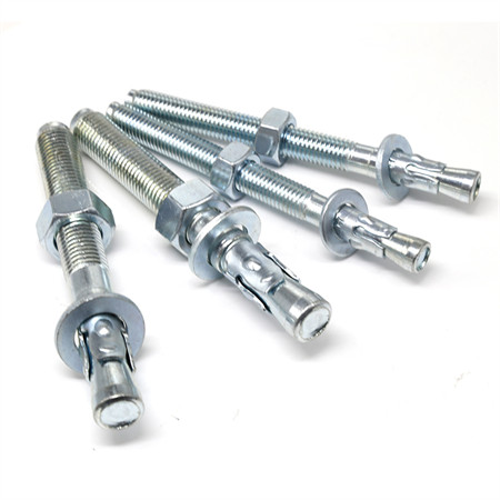 Boltskrue Hel Ss Rustfri Inox DIN6921 takket sekskanthodeflens Bolt sekskantskivehodeskruer M8 M10