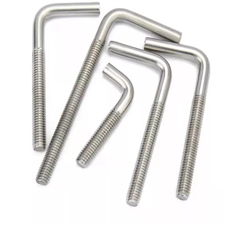 Rozsdamentes acél SS304 SS316 A2 A4 négyzet alakú U-Bolt csónak utánfutó csavarok