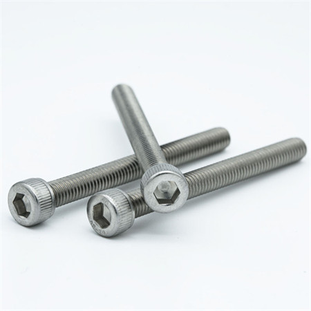 Festemidler rustfritt stål DIN 933/934 vognbolt DIN603/flensbolt DIN6921 Øyebolt DIN444 unbrakonøsebolt DIN912