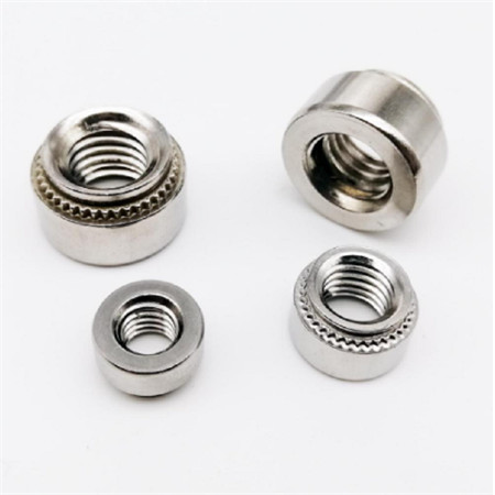 Ss 304 DIN982 Hex Nylon Insert Låsemutter