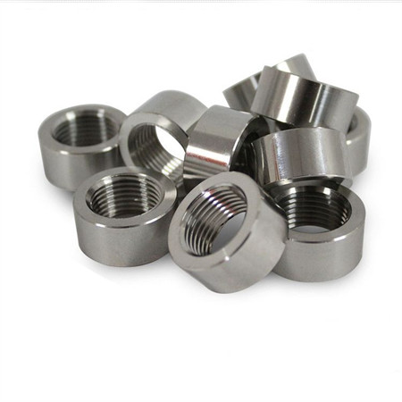 Rustfritt stål304/316 Nyloninnsats sekskantmutter DIN/Asim