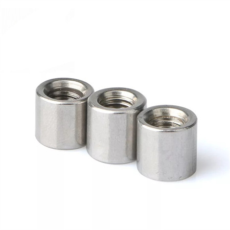 Ss 304 316 DIN982 Nyloninnsats sekskantstopplåsemuttere M10 M12