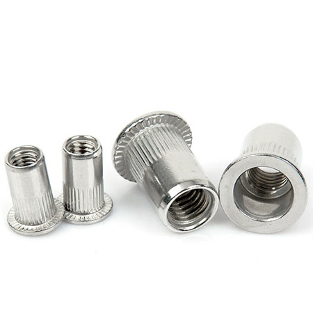 Kina Engros Pop Blind Press Gjengede Inserts Stål Lite Hode Halv Hex Body Lukket Ende Rustfritt Stål 304 Blind Naglemutter