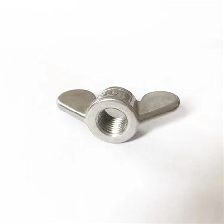 Rustfritt stål 304 316 DIN928 Standard firkantet sveisemutter brukt i forbindelse med bolter