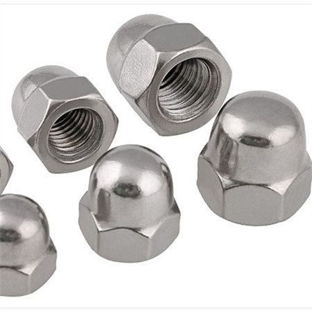 Kina engros fabrikksalg DIN934 rustfritt stål 304 sekskantmutter A2-70 Ss 304 sekskantmuttere BS 1768 Standard og tilpassede sekskantmutter Diso4032