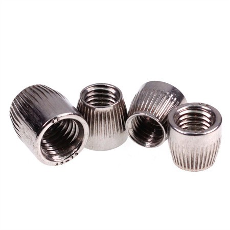 Rustfritt stål 304 316 201 St3.9 St2.2 sekskantflens tre selvborende skrue med gjenge og muttere