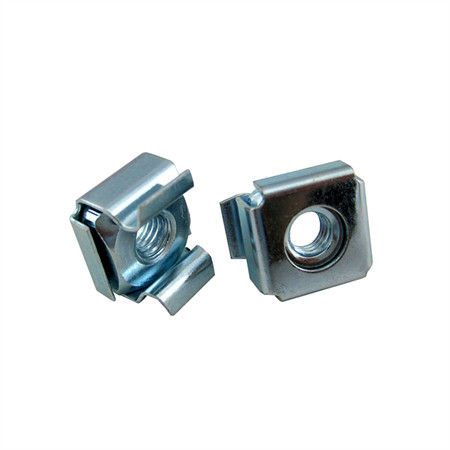 Qbh DIN982 DIN 982 rustfritt stål SS /Ss/SUS 304/316 SS304/SS316 SUS304/SUS316 Ikke-metallisk nyloninnsats rådende moment sekskantet selvlåsende nylåsmutter