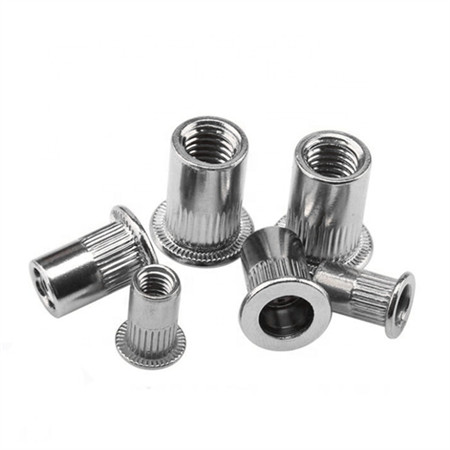 Rustfritt karbonstål Kobber Aluminiumslegering Titanium Tremutterinnsats