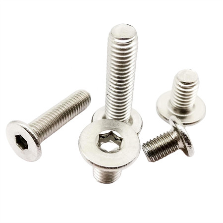 Forsenkede Torx-selvskruende skruer rustfritt stål 304/316 flatt hode for tyverisikring Torx-sikkerhet selvskruende torx-skruer