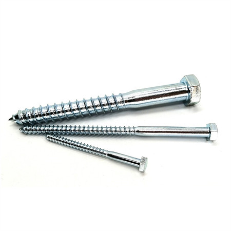 Stainless Steel Factory Ss410 304 316 DIN7981 DIN7982 DIN7504 Tek Skrue Sekskantflens Selvborende Skrue Taktekking Skrue Pan Head Phillips Skrue Plateskrue