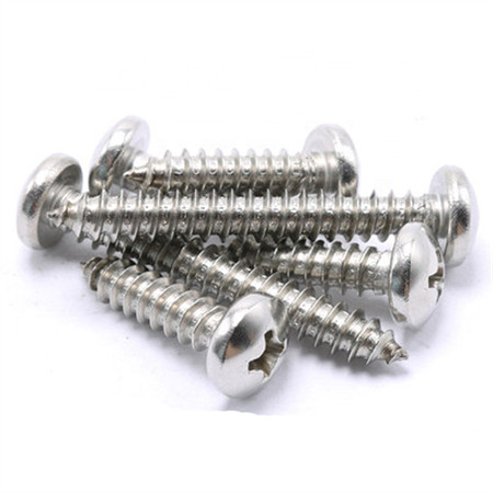 410 Ss Inox Hex Skive Wafer Truss Head Tek Taktekking Selvborende skrue rustfritt stål for metallplater eller tre