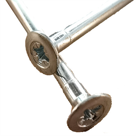 Rustfritt stål 304 sekskantskive Flenshode Tek Tail med EPDM Neo Rubber Washer Z eller en Point #14 1-1/2