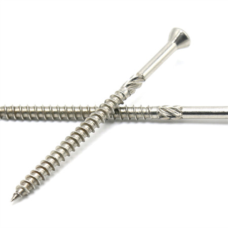 TGR/Tsingri SS304+SCM435 rustfritt stål Phillips Square Drive Pan Head Selvborende bimetallskruer