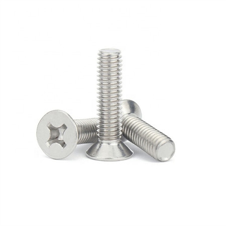 Pannehode i rustfritt stål Csk Head Truss Head Sekskantflenshode Sharp Point Sheet Metal Selvskjærende skruer
