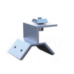 Trapesformet klemme av solcelle-PV-brakett